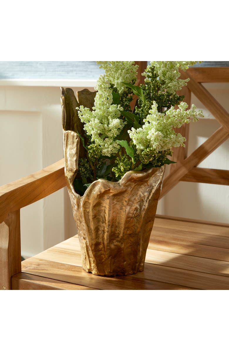 Napa Home & Garden Arbre Vase, Alternate, color, Gold