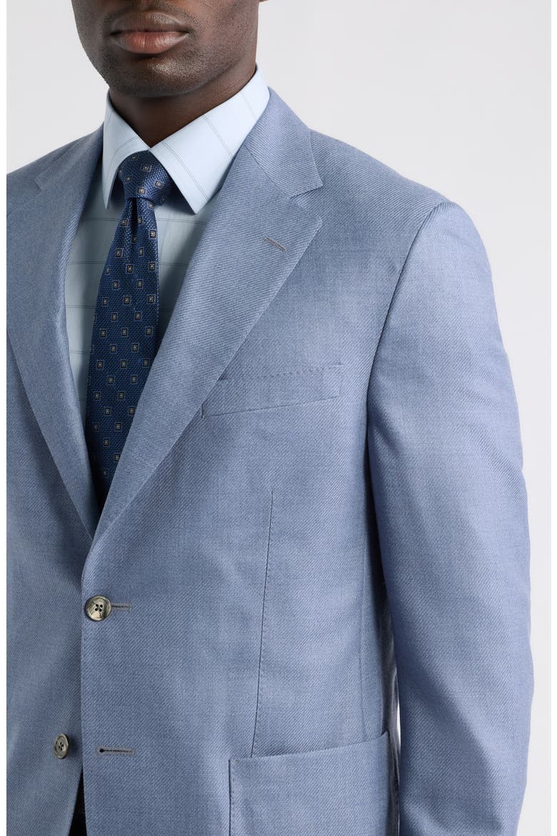 Highland Wool & Cashmere Sport Coat, Alternate, color, LIGHT BLUE