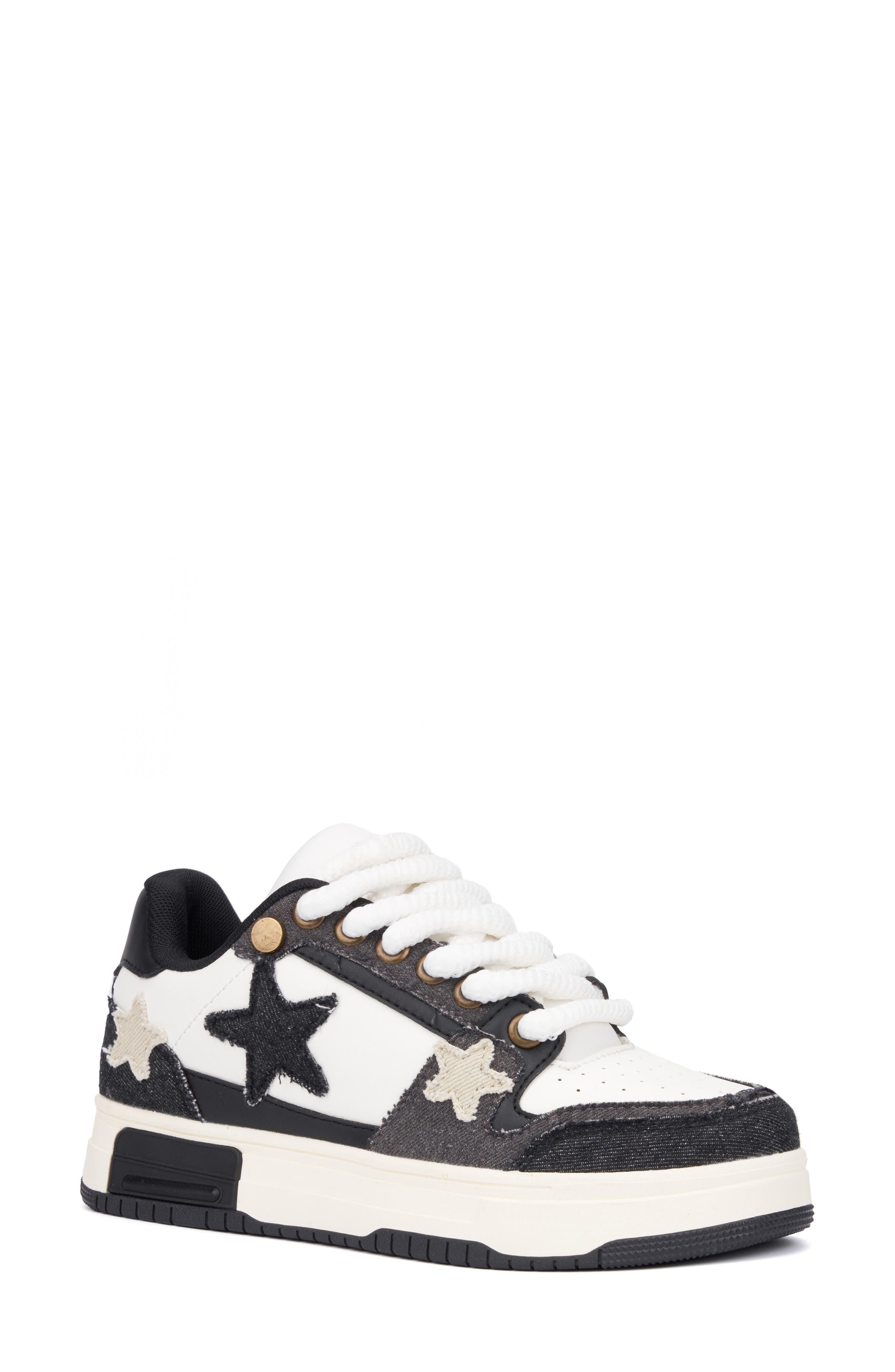 OLIVIA MILLER Stars Chunky Sneaker, Main, color, 