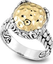 SAMUEL B. Filigree Hammered Textured Ring