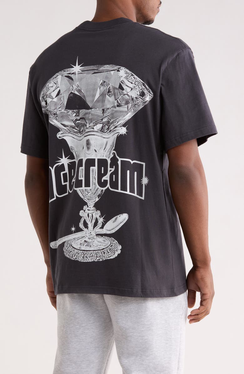 ICECREAM Spoon Oversize Graphic T-Shirt, Alternate, color, Charcoal Art