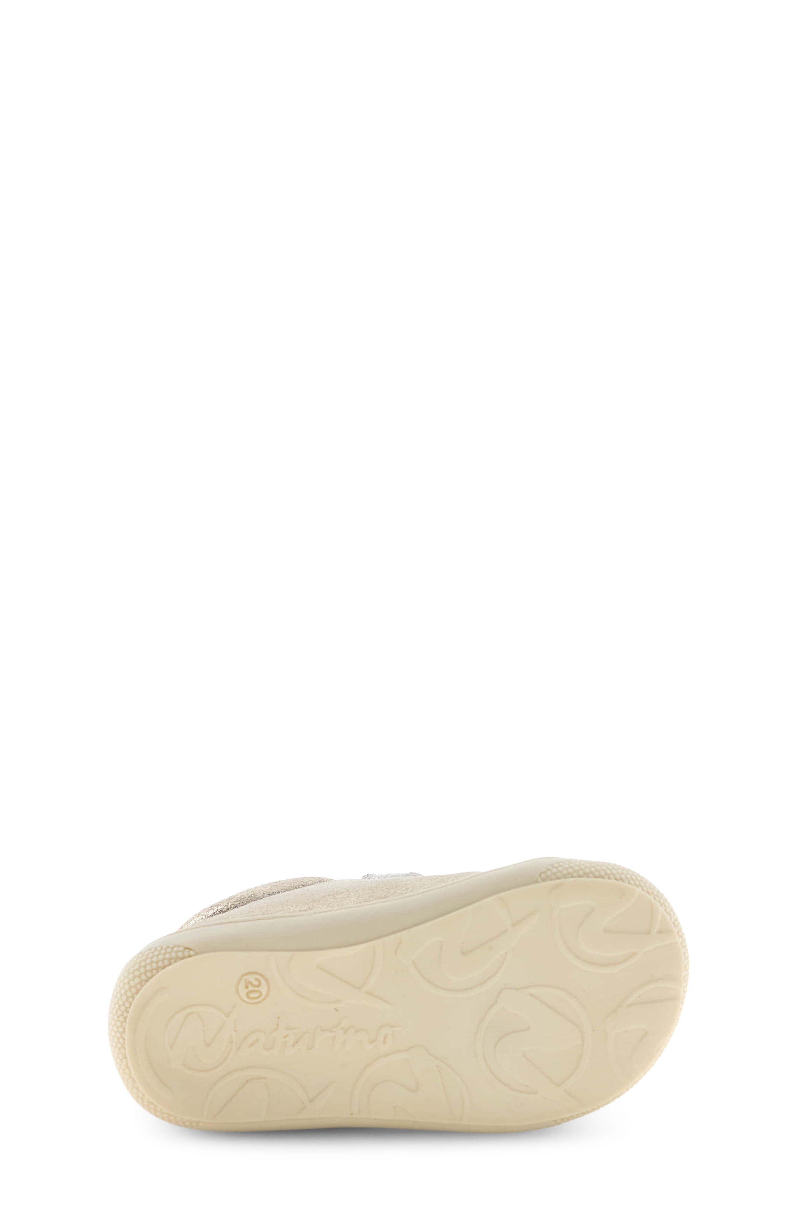 Naturino Kids' Corkel VL Sneaker, Alternate, color, Silver/ Gold Multi