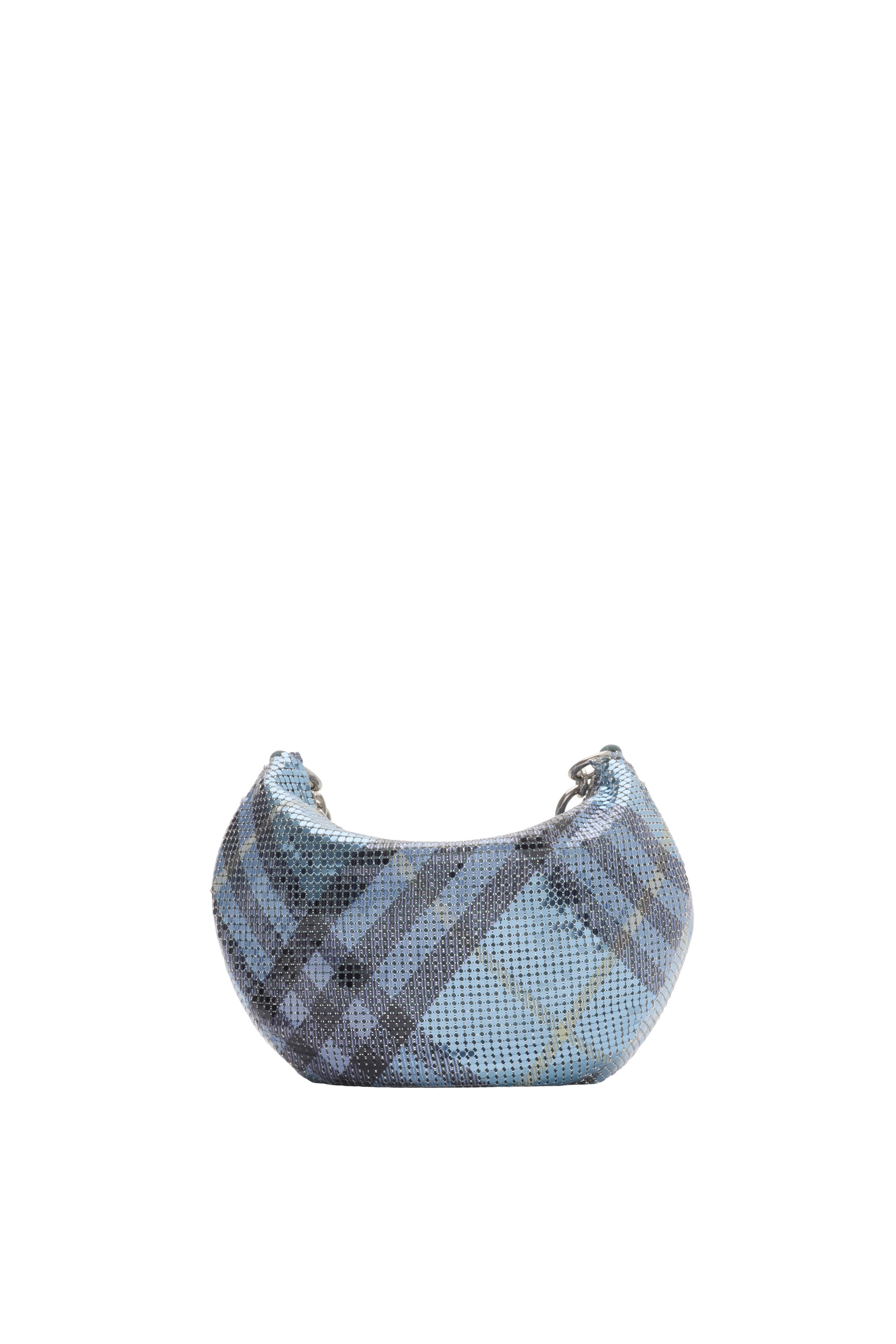 Burberry Chainmail Bag, Alternate, color, Flood Blue