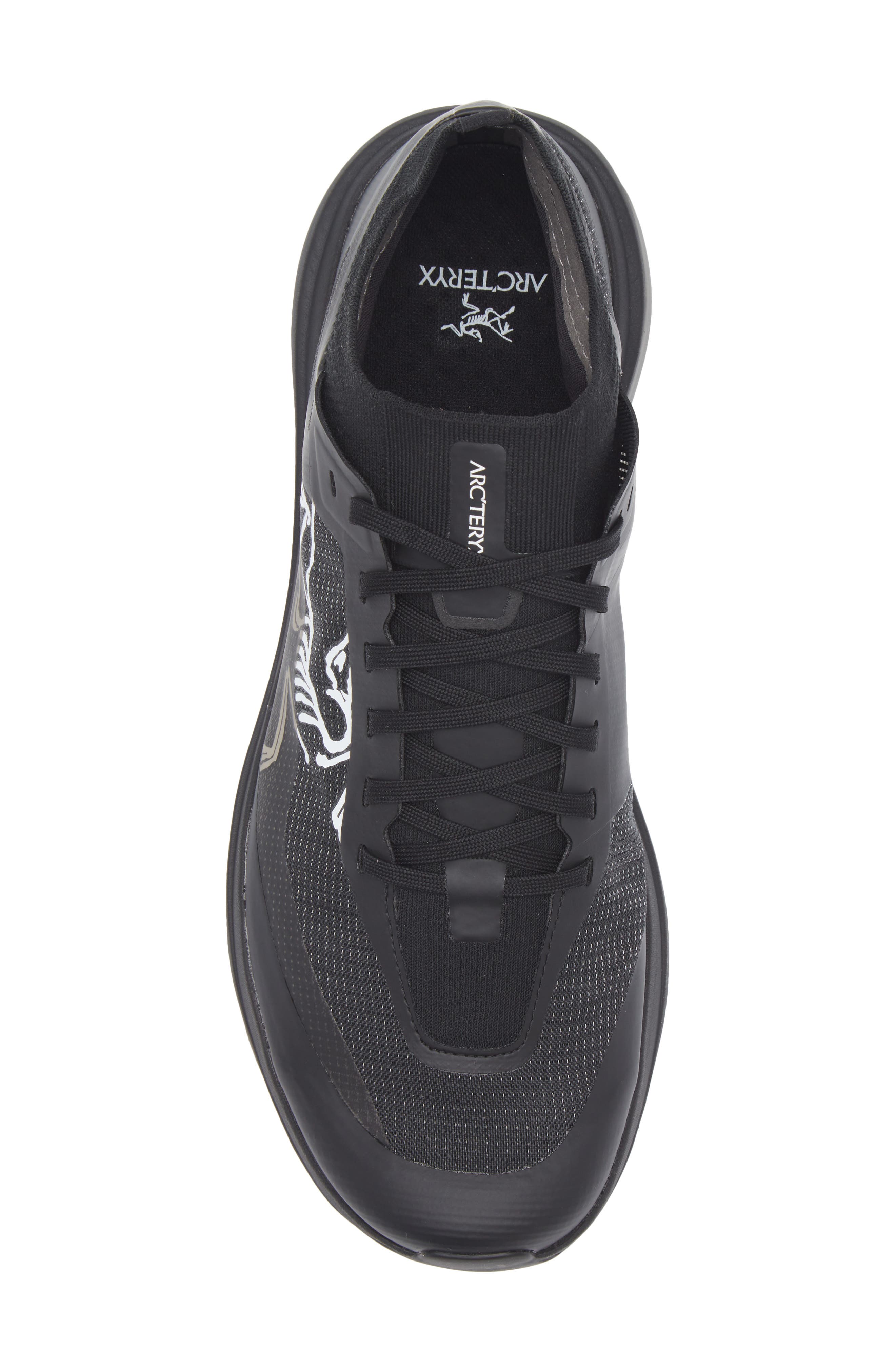 Arc'teryx Sylan Pro Running Shoe, Alternate, color, Black / Black