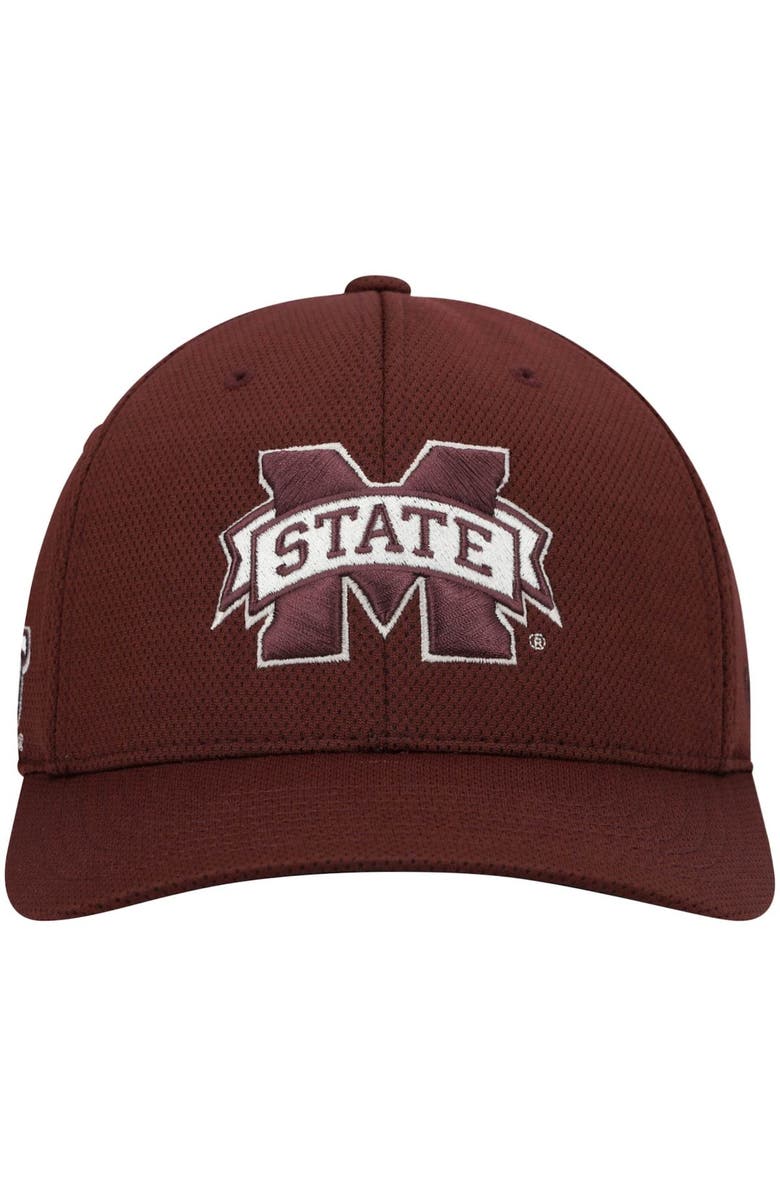 TOP OF THE WORLD Men's Top of the World Maroon Mississippi State Bulldogs Reflex Logo Flex Hat, Alternate, color, Maroon