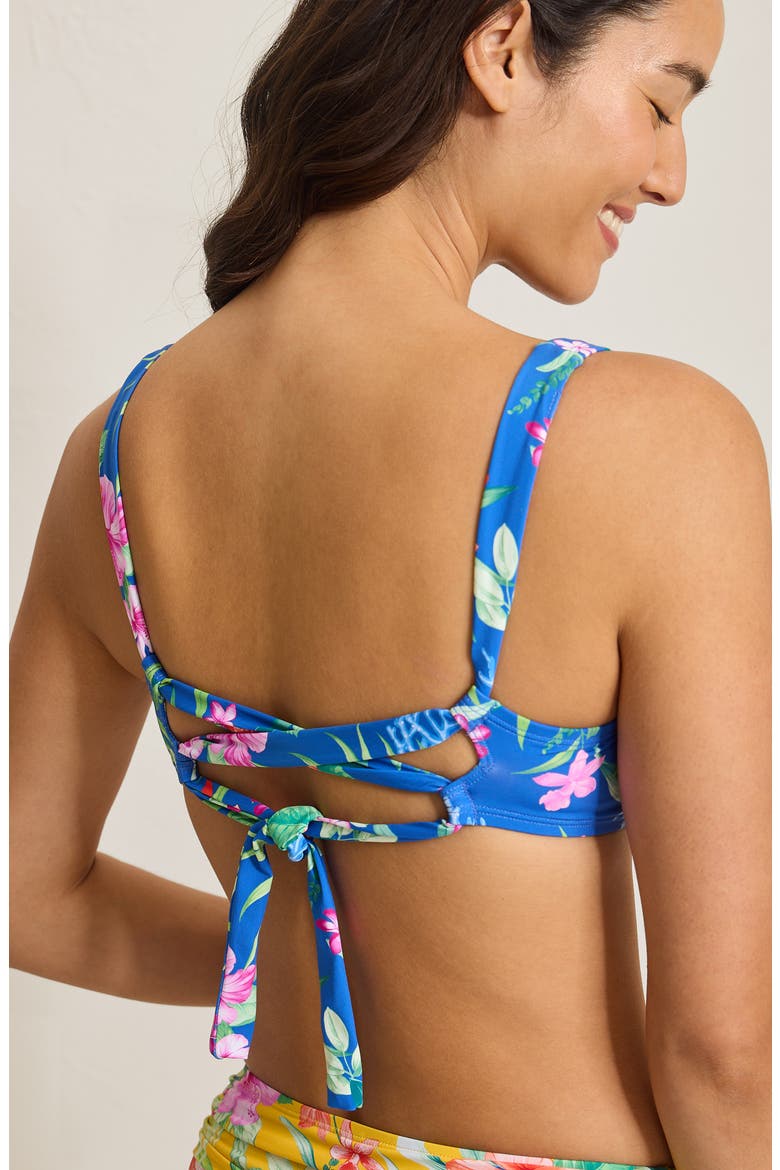 Isola Twist Front Bikini Top, Alternate, color, PALACE BLUE