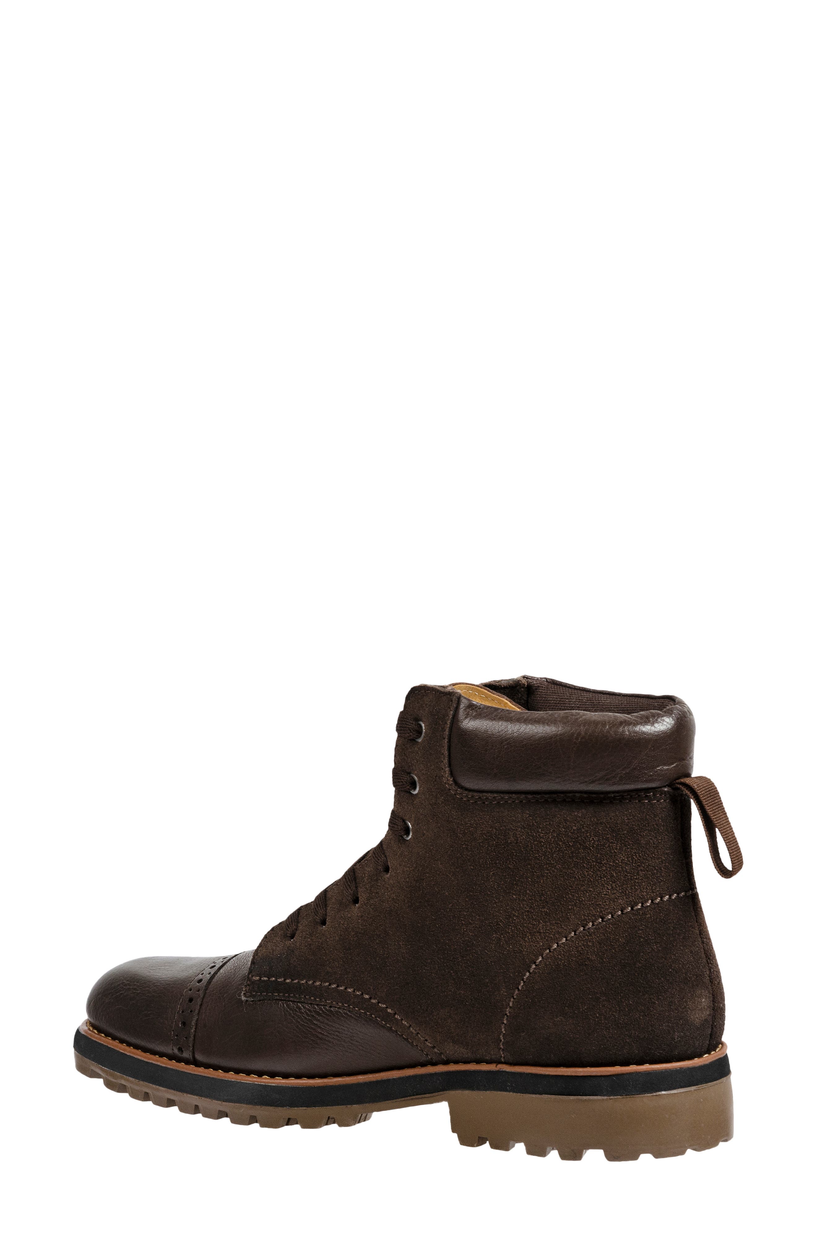 Sandro Moscoloni Randall Lace-Up Cap Toe Boot, Alternate, color, 