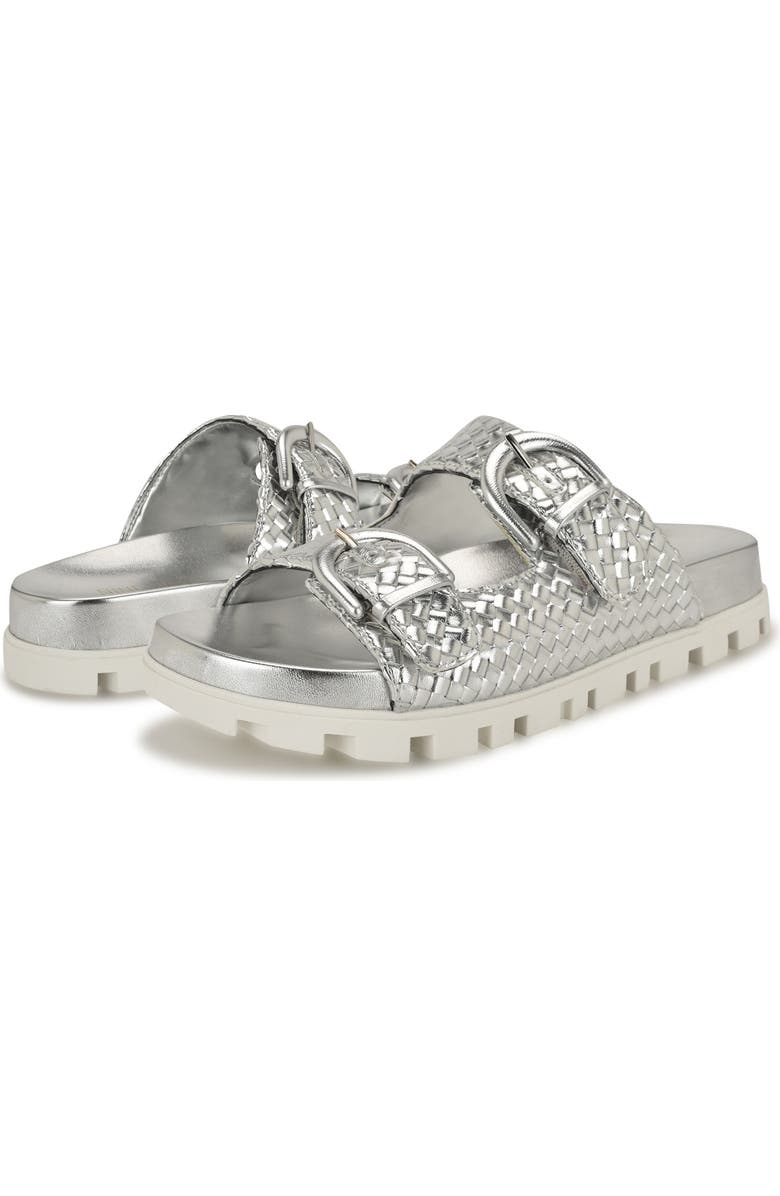 Nine West Tindy Two-Strap Lug Sole Sandal, Alternate, color,