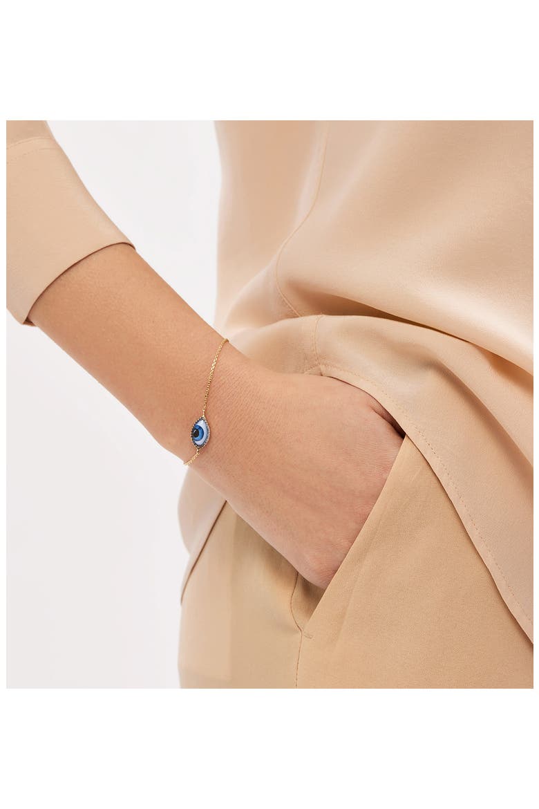 Petit Blue Pendant Bracelet, Alternate, color, BLUE