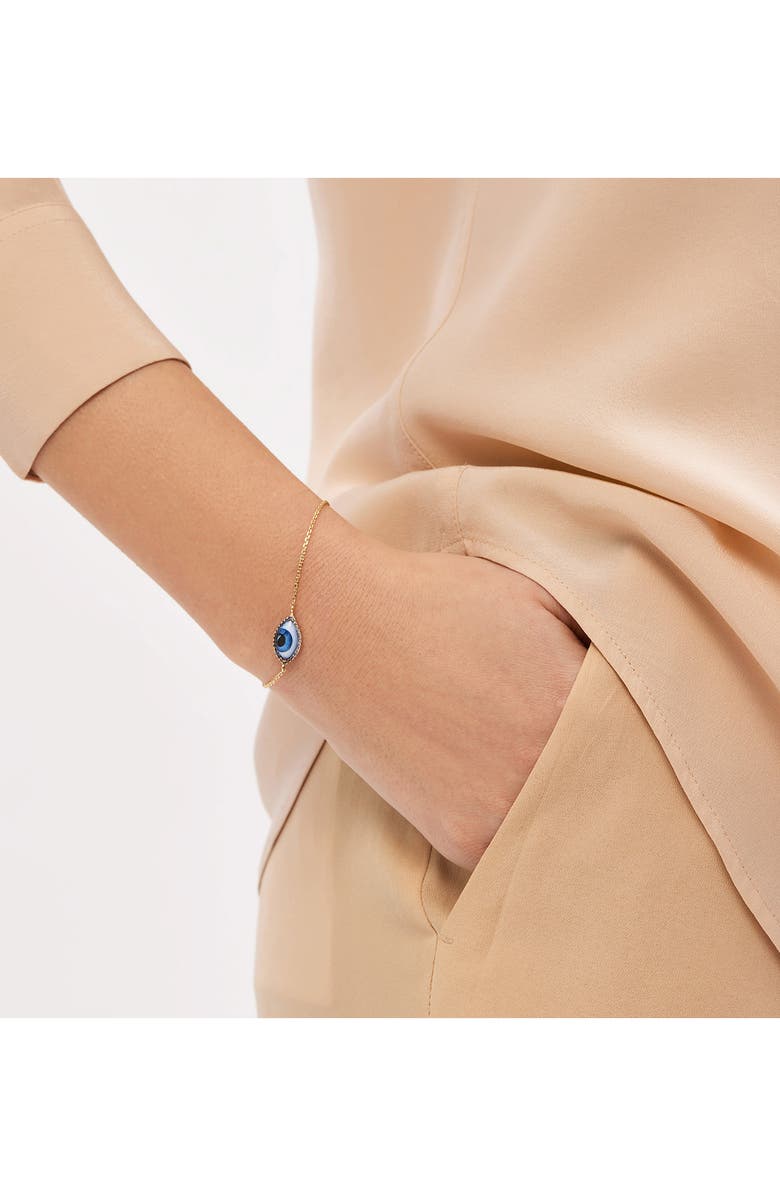 LITO Petit Blue Pendant Bracelet, Alternate, color, Blue