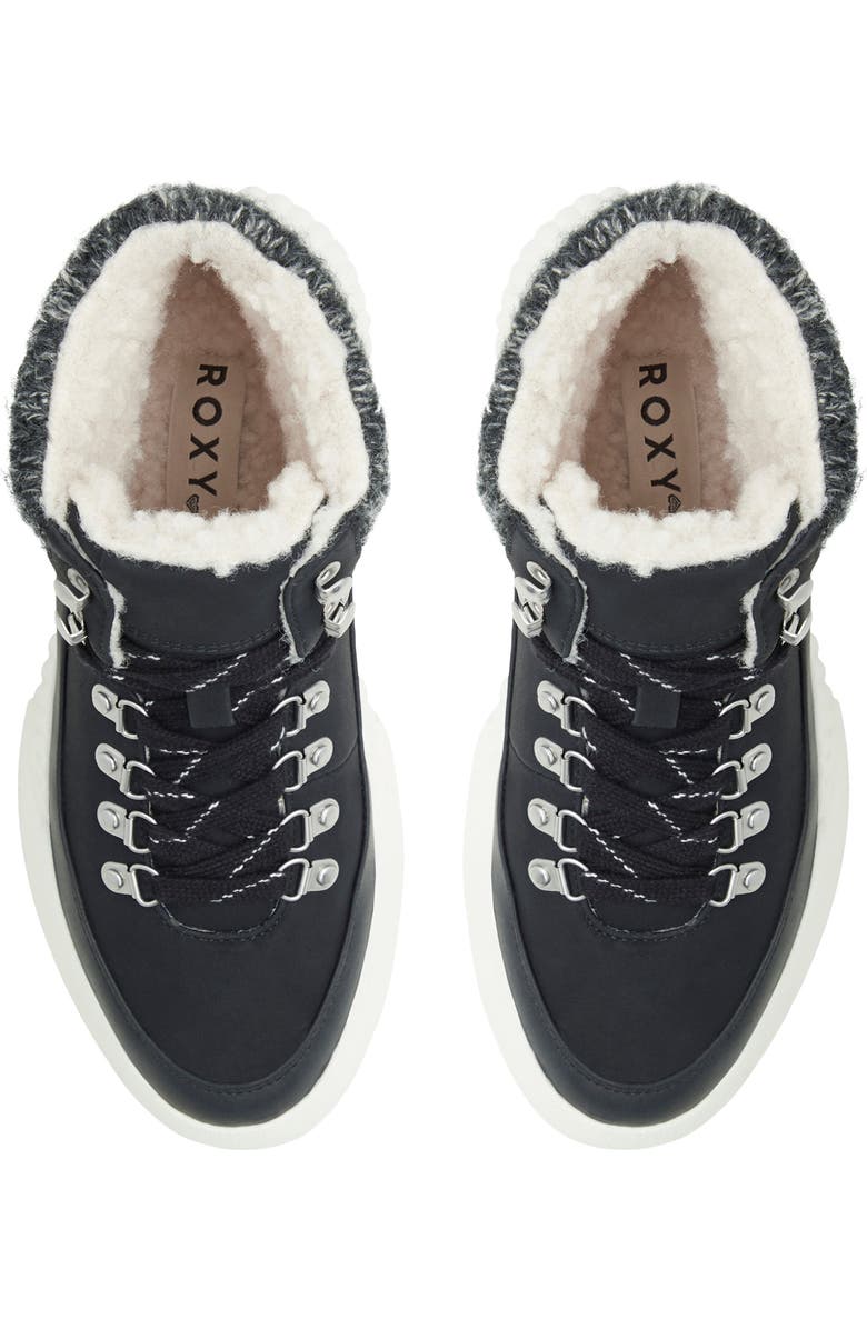 Roxy Bling Peak High Top Sneaker, Alternate, color, Other Black