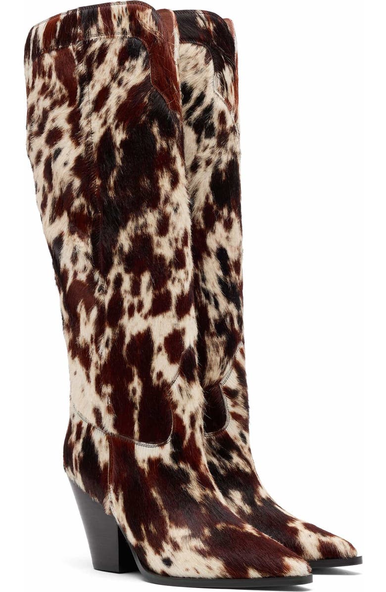 MARC NOLAN Belle Knee High Boots, Alternate, color, Dark Horse