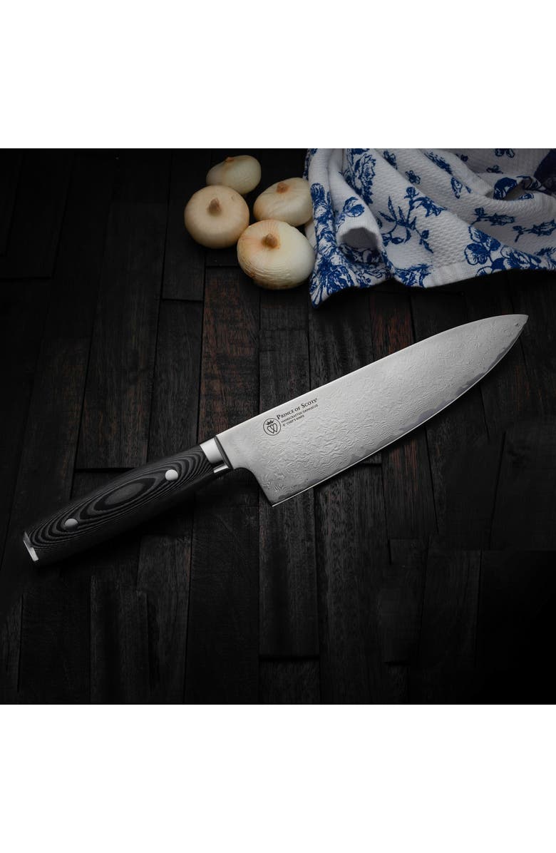 Prince of Scots Damascus Chef's Knife, Alternate, color, NO COLOR