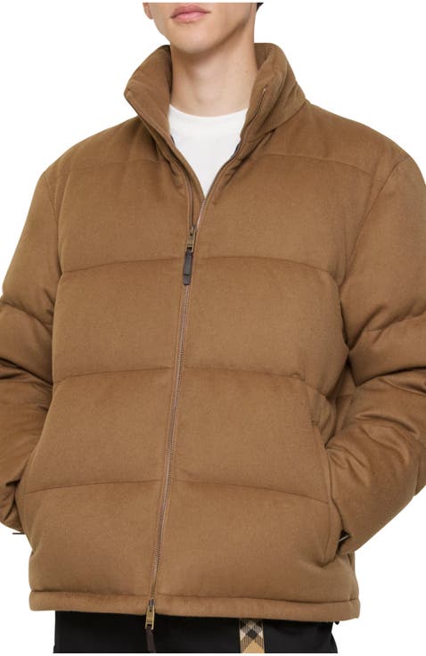 Cashmere Snowdon Puffer Jacket
