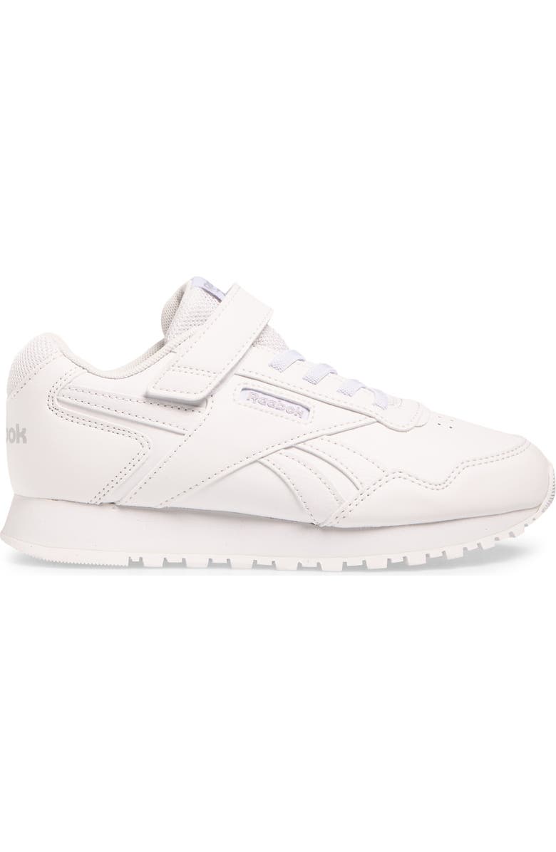 Reebok Kids' Glide Elastic Strap Sneaker, Alternate, color, White