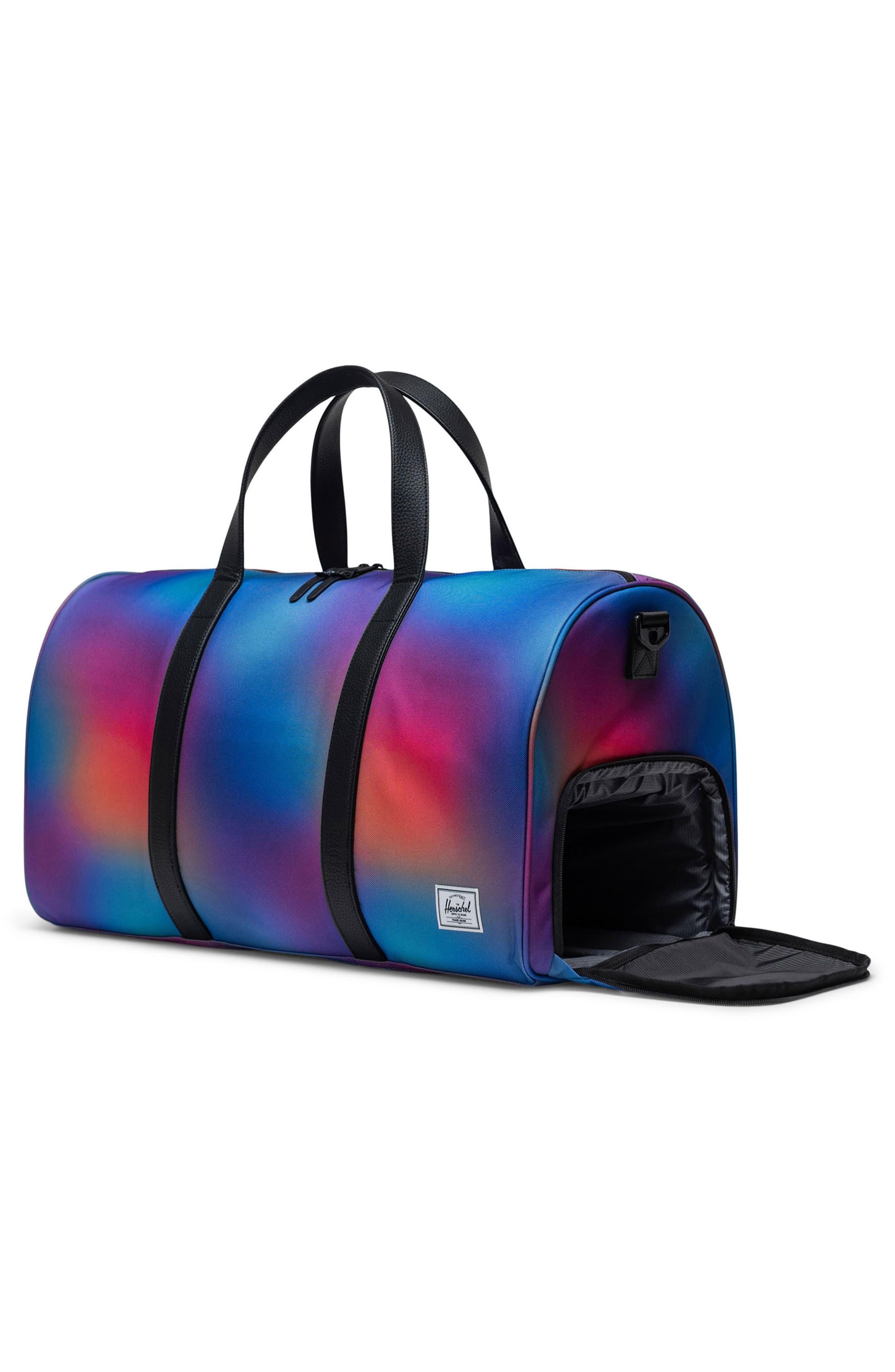 Herschel Supply Co. Novel Water Resistant Recycled Polyester Duffle Bag, Alternate, color, 