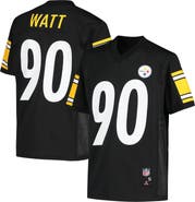 Outerstuff Youth T.J. Watt Black Pittsburgh Steelers Replica Player Jersey