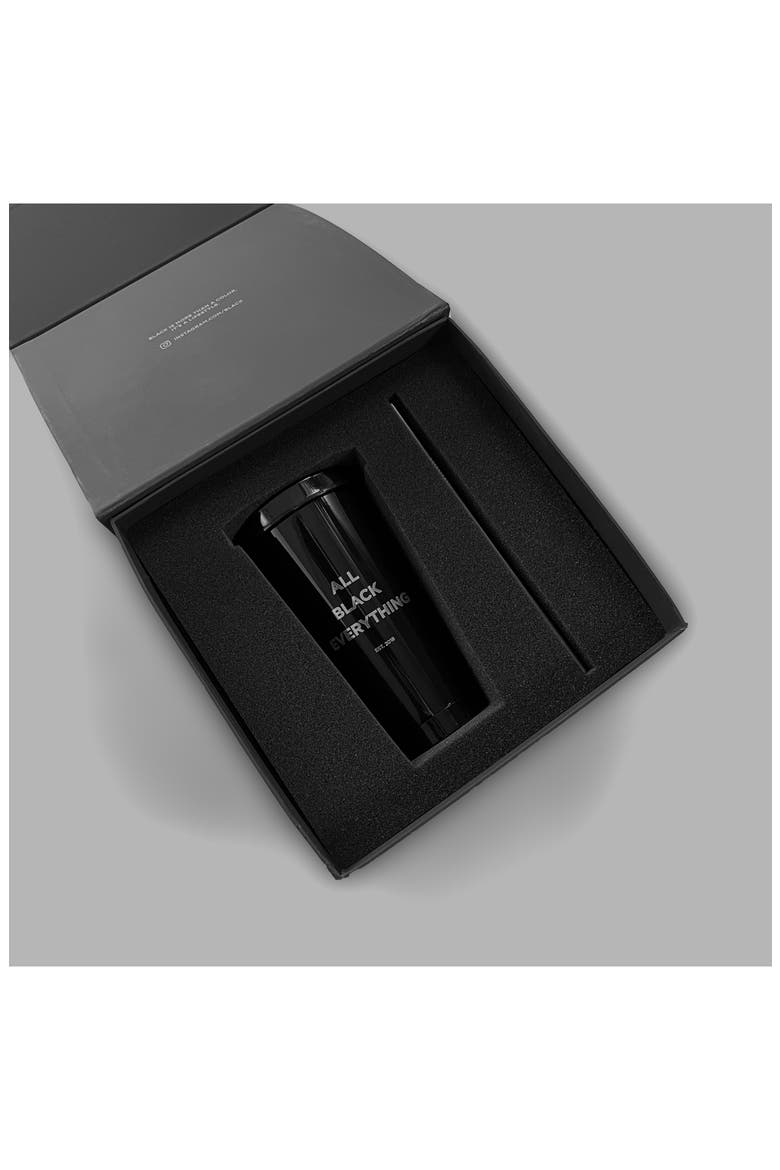 Blvck Metallic Tumbler, Alternate, color, Black