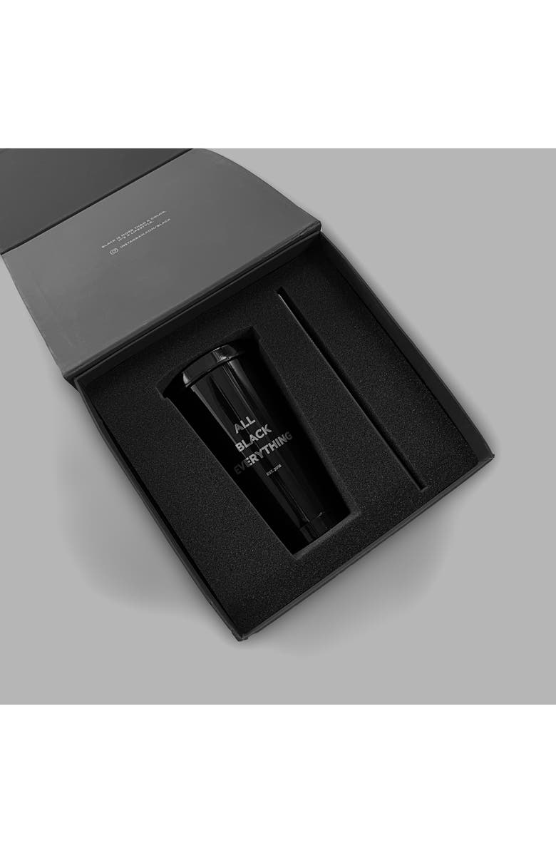 Blvck Paris Blvck Metallic Tumbler, Alternate, color, Black