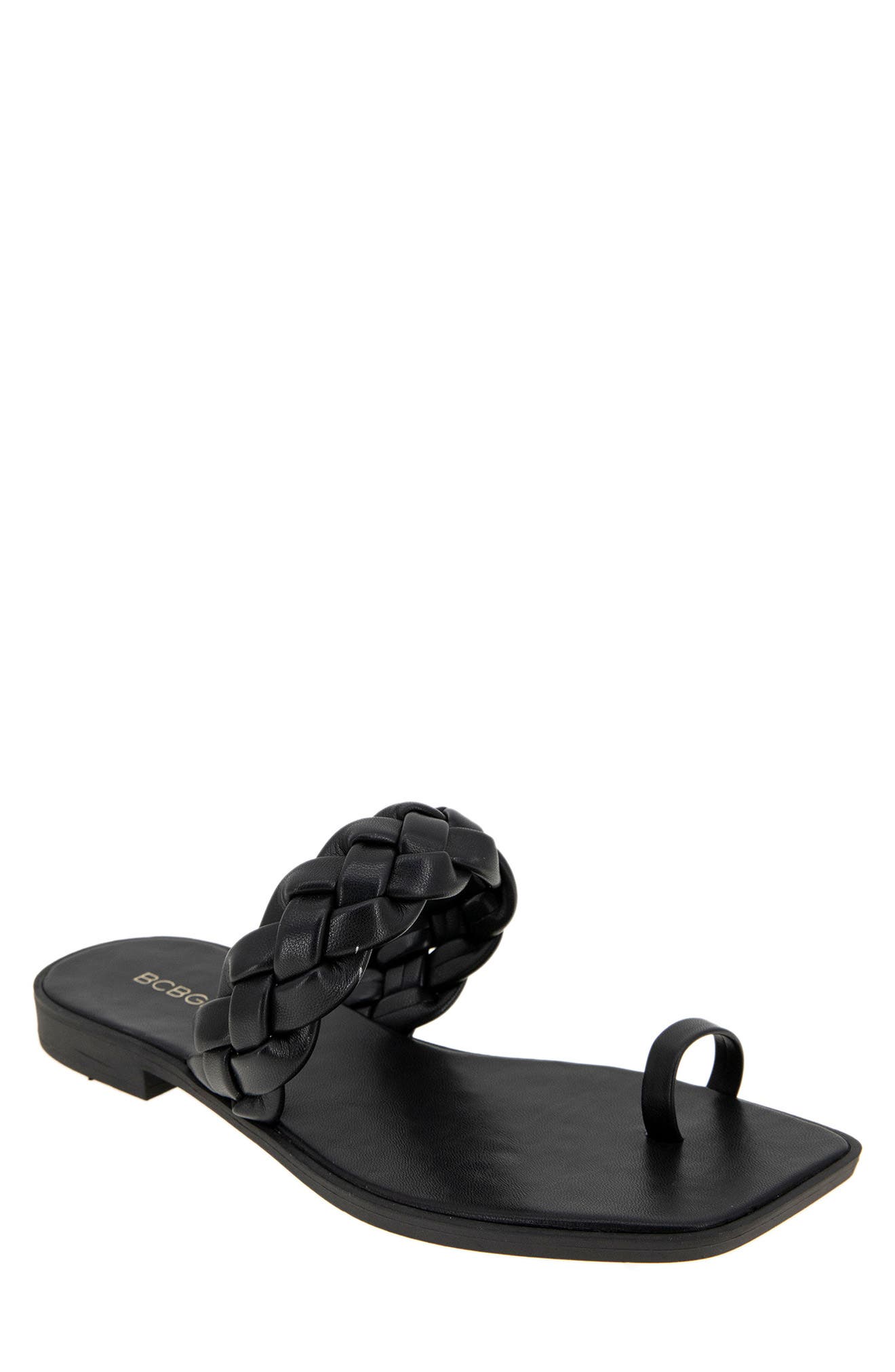 BCBG Letti Toe Ring Sandal, Main, color, 