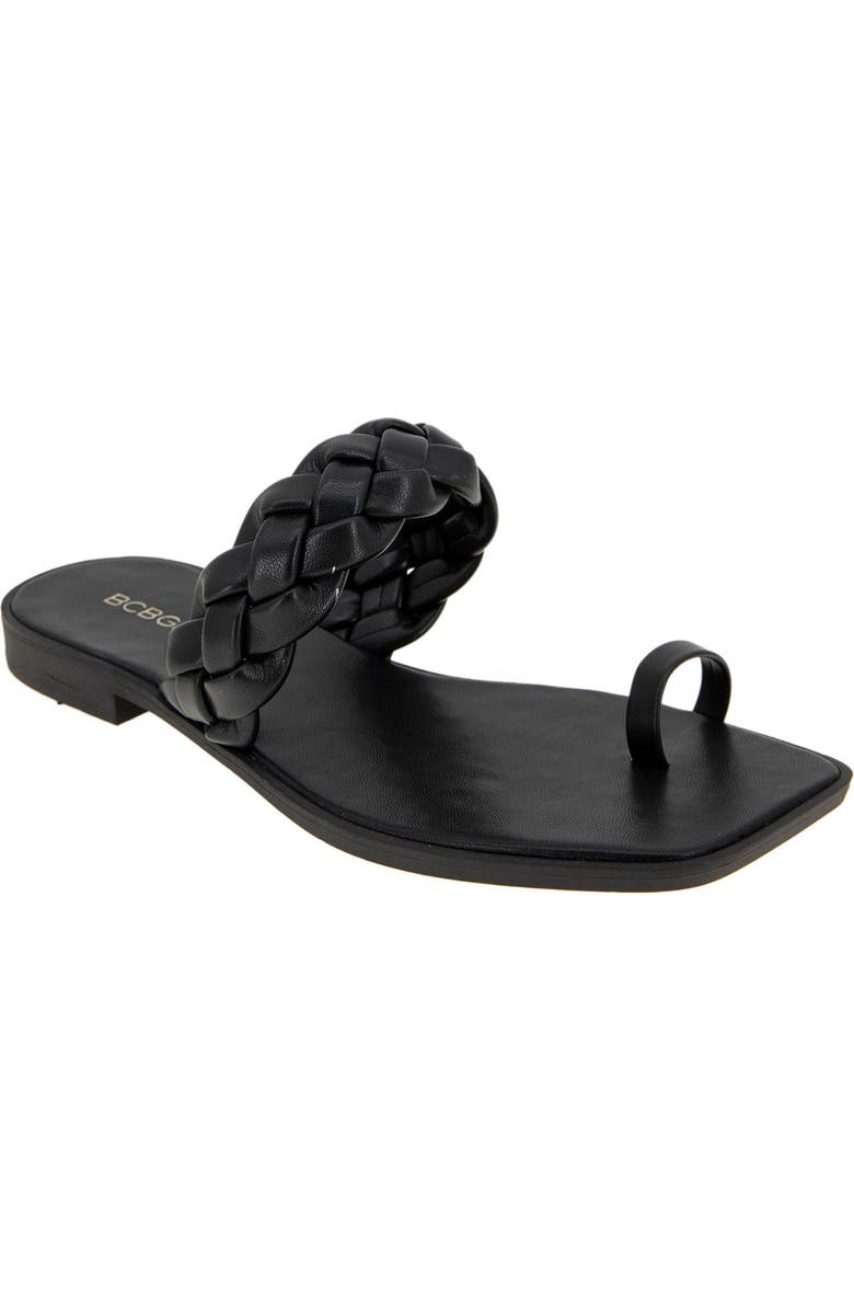 BCBG Letti Toe Ring Sandal, Main, color,