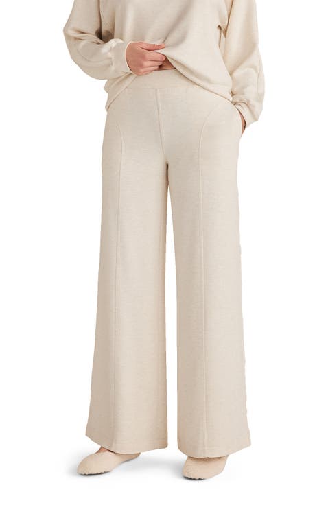 Soft Knit Wide Leg Pants
