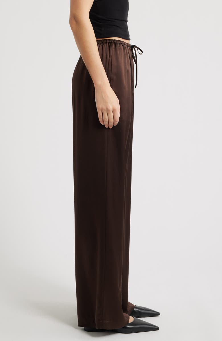FRAME The Silk Lounge Pants, Alternate, color, Americano
