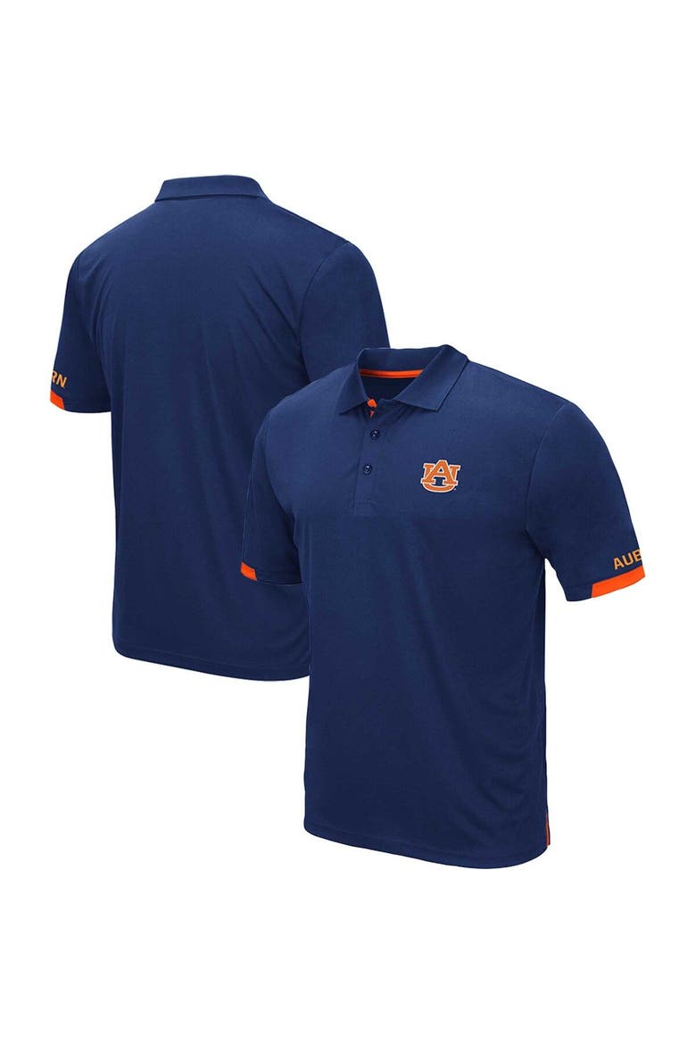 Men's Colosseum Navy Auburn Tigers Big & Tall Santry Polo, Main, color, Navy