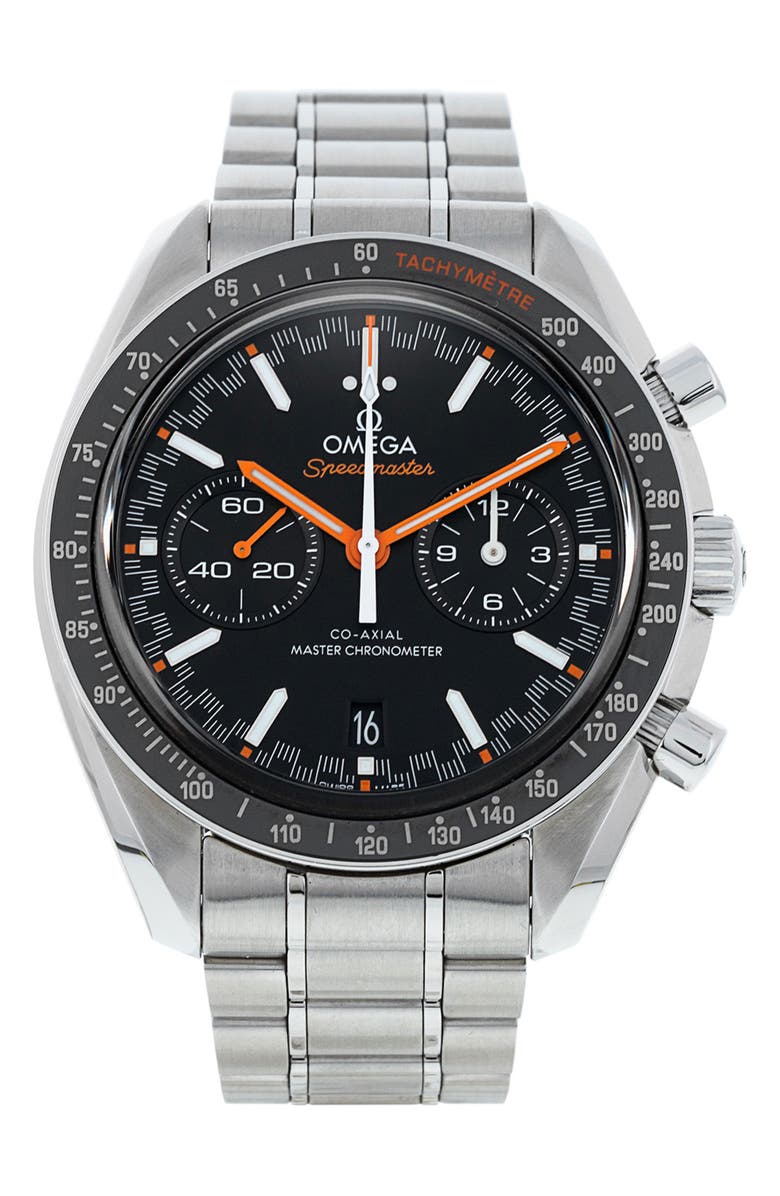 Watchfinder & Co. OMEGA Preowned 2022 Speedmaster Racing Automatic Chronograph Bracelet Watch, 44mm, Main, color,