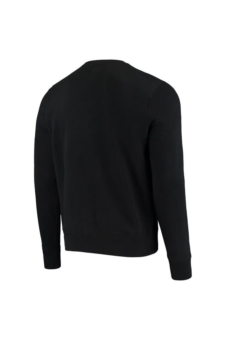 Men's '47 Black Baltimore Ravens Team Imprint Headline Pullover Sweatshirt, Alternate, color, Black