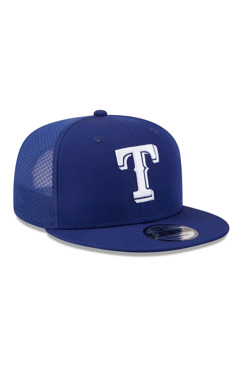Men's New Era Royal Texas Rangers 2026 Batting Practice 9FIFTY Snapback Hat, Alternate, color, Royal