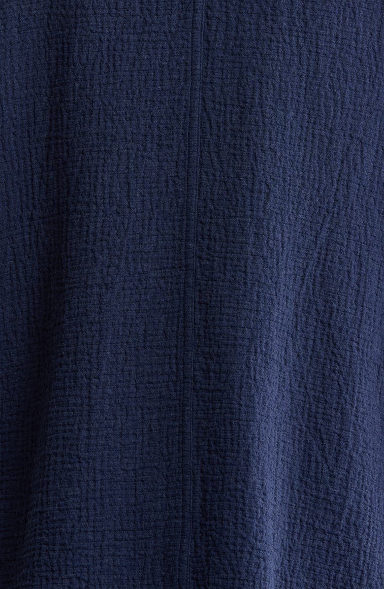 Eileen Fisher Seersucker Shirt Jacket, Alternate, color, Ink