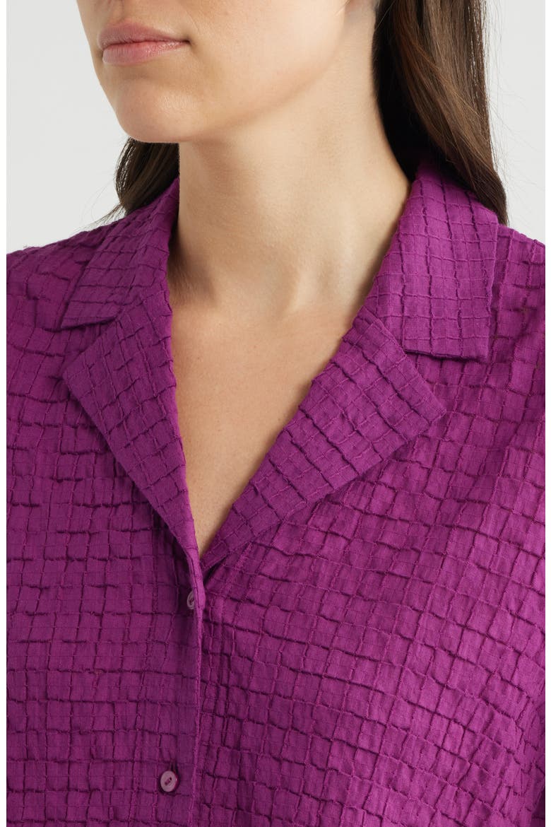 Notch Collar Shirt, Alternate, color, BRBLM