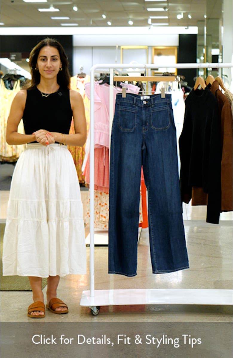 Le Slim Palazzo Jeans