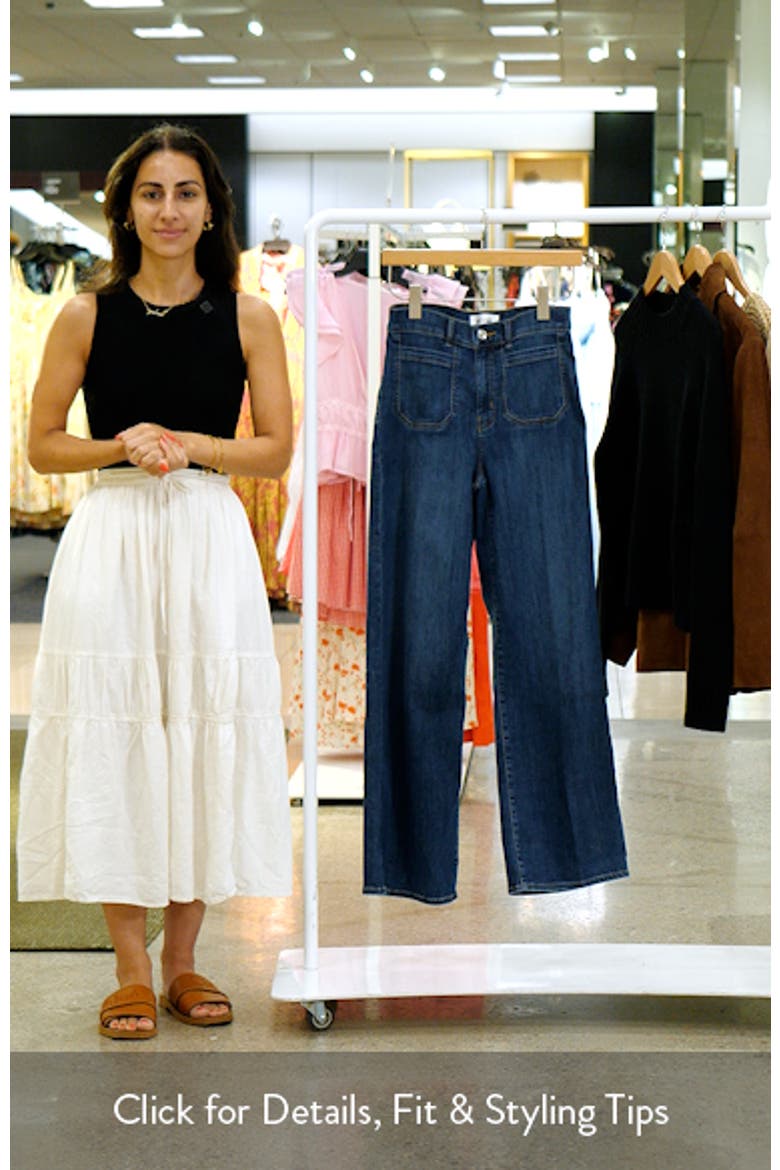 Le Slim Palazzo Jeans video