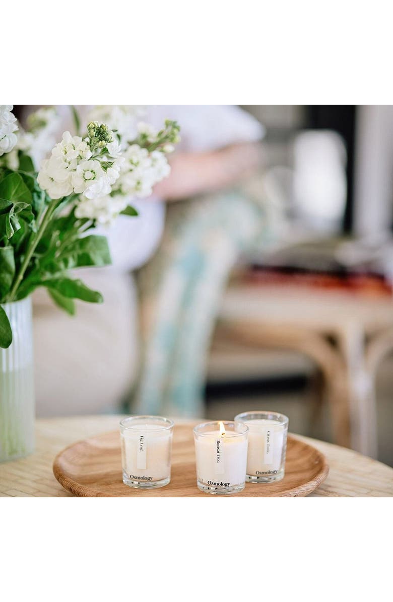 Osmology Botanical Mini Candle Gift Set, Alternate, color, White