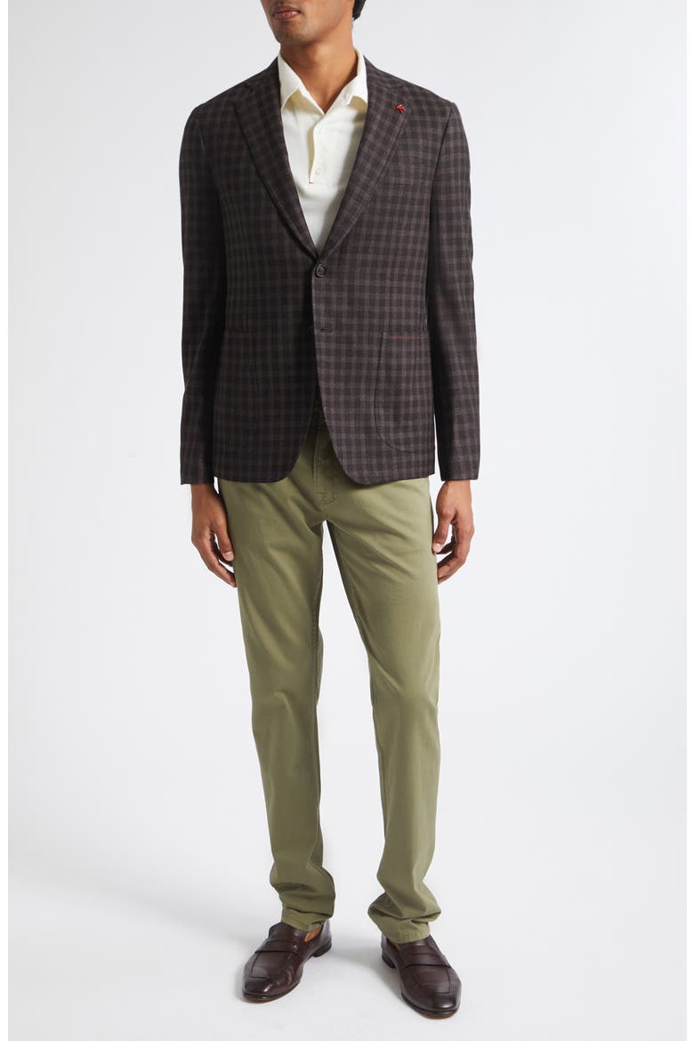 Chiaja Cotton and Cashmere Blend Pants, Alternate, color, OPEN GREEN