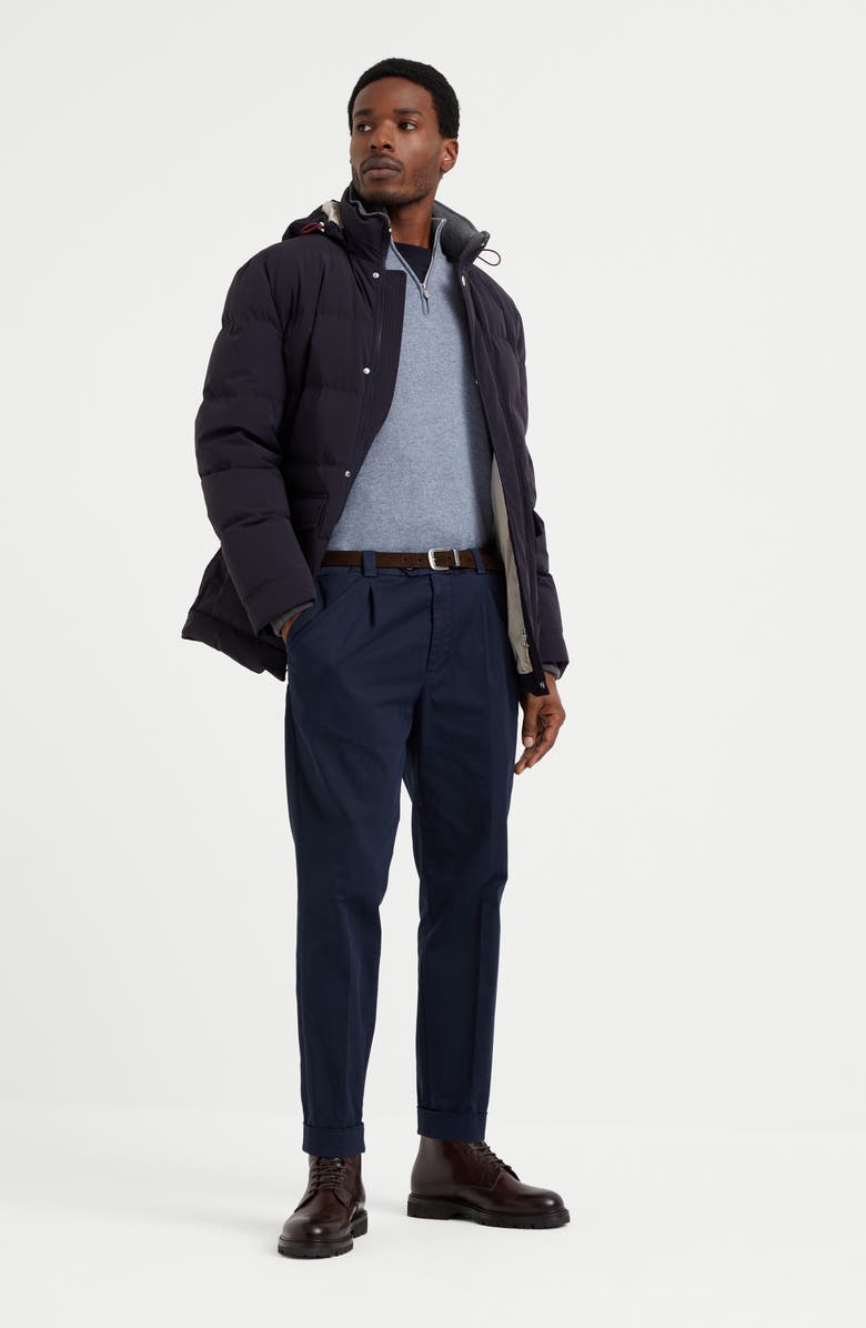 Brunello Cucinelli Taffeta down jacket, Alternate, color, 