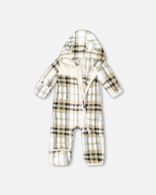 Deux Par Deux Mid-season Plush One Piece Outerwear In Multi
