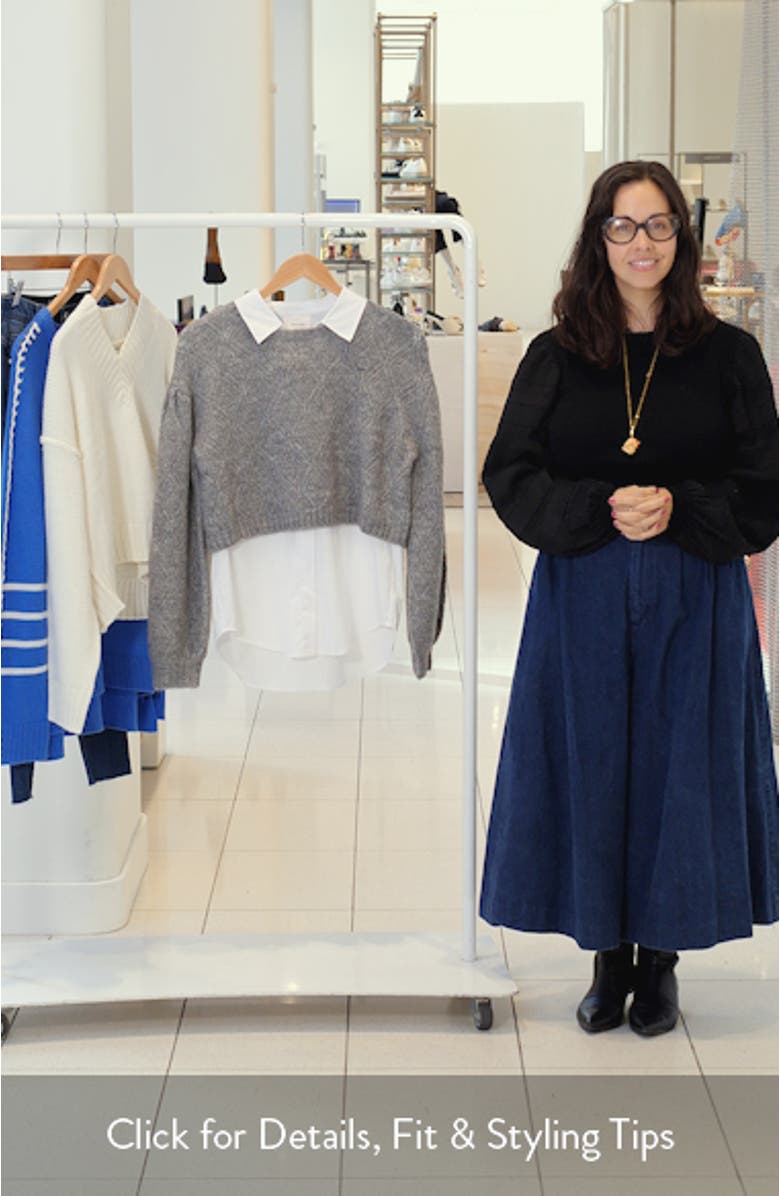 Landry Layered Sweater, sales video thumbnail