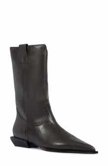 Schutz Ashley Pointed Toe Western Boot