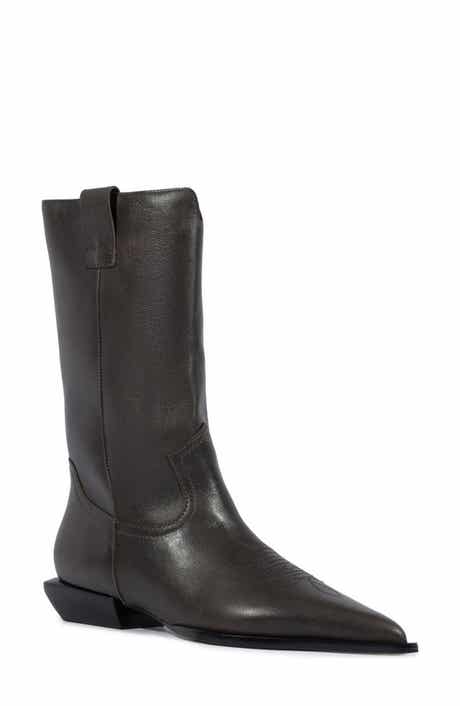 Schutz Ashley Pointed Toe Western Boot