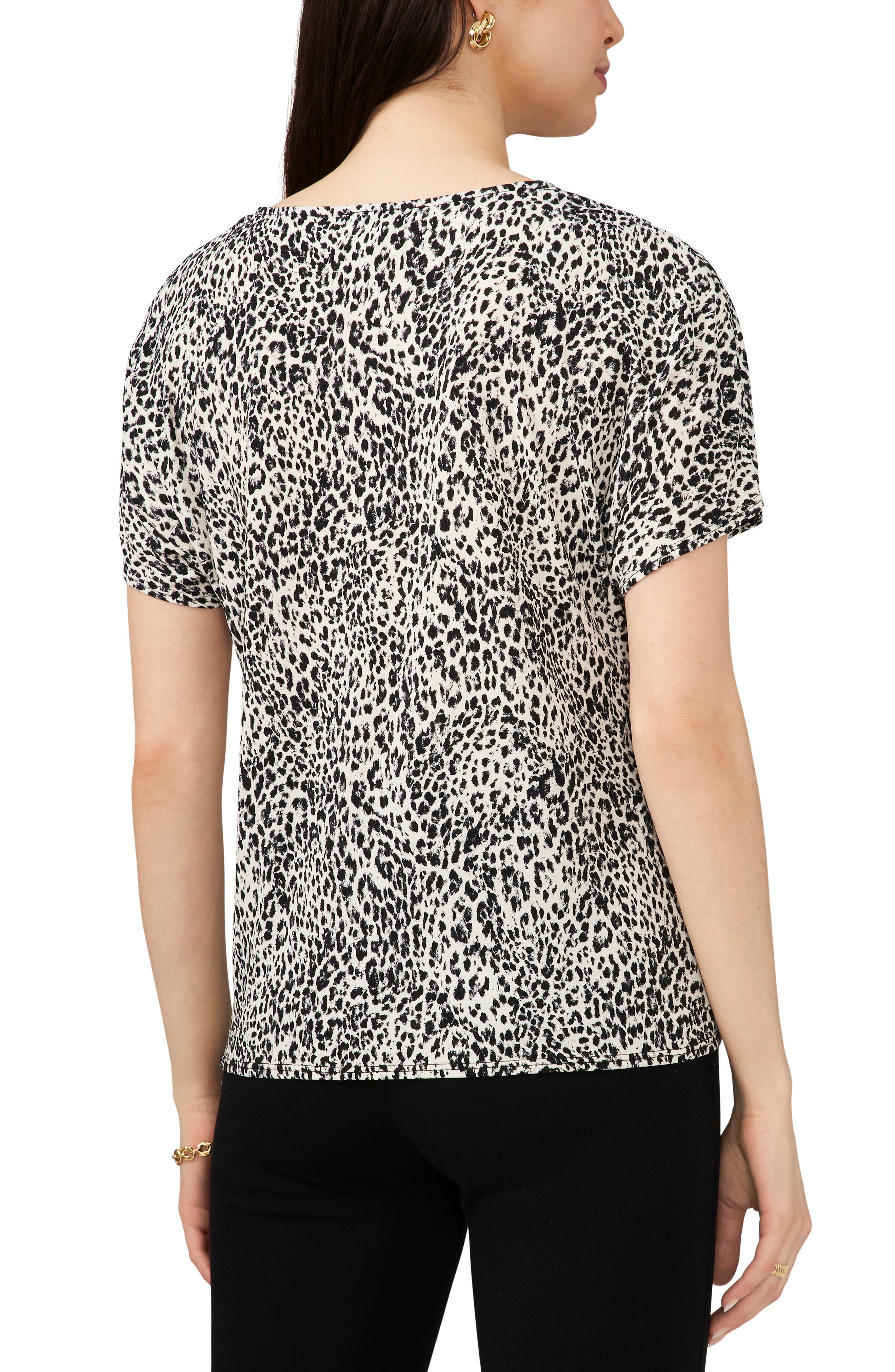 V-Neck Tie Front Top - image 2