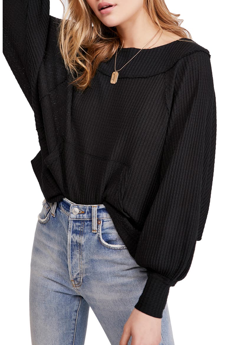 Westend Thermal Top, Main, color, BLACK