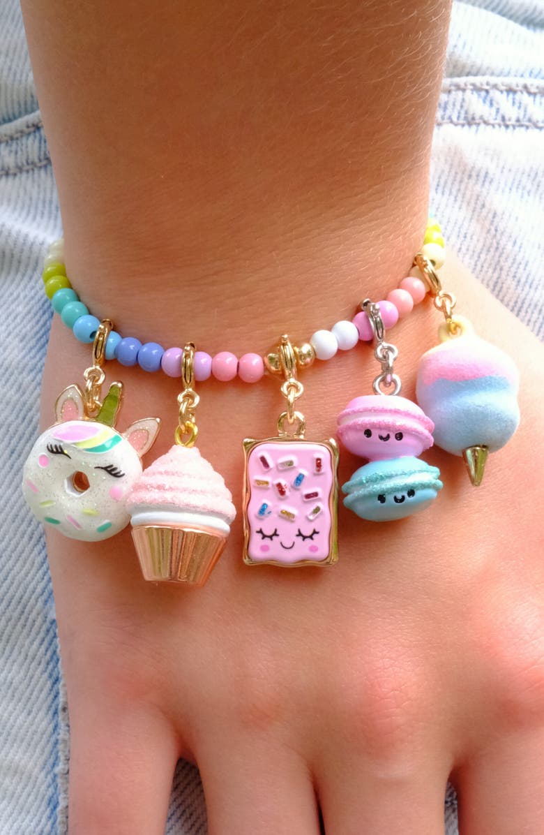 CHARM IT!<sup>®</sup> Toaster Cake Charm, Alternate, color, Gold