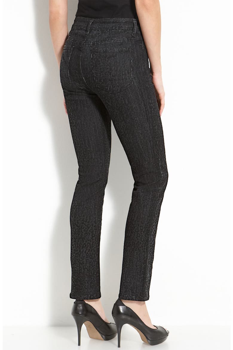 Not Your Daughter's Jeans® 'Sheri' Cheetah Print Skinny Stretch Jeans, Main, color, GREY MULTI