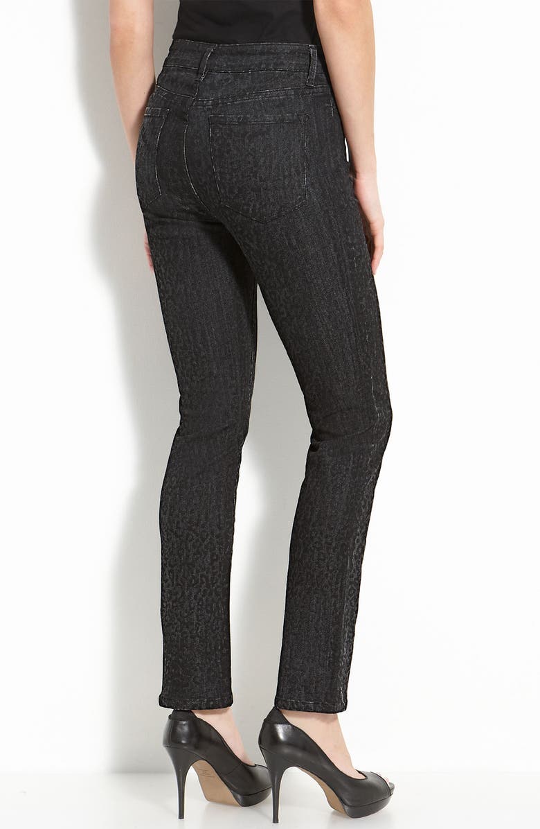 NYDJ Not Your Daughter's Jeans<sup>®</sup> 'Sheri' Cheetah Print Skinny Stretch Jeans, Main, color, 