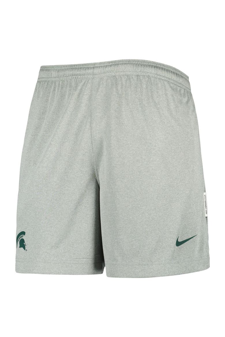 Men's Nike Green/Gray Michigan State Spartans Reversible Performance Shorts, Alternate, color, Green