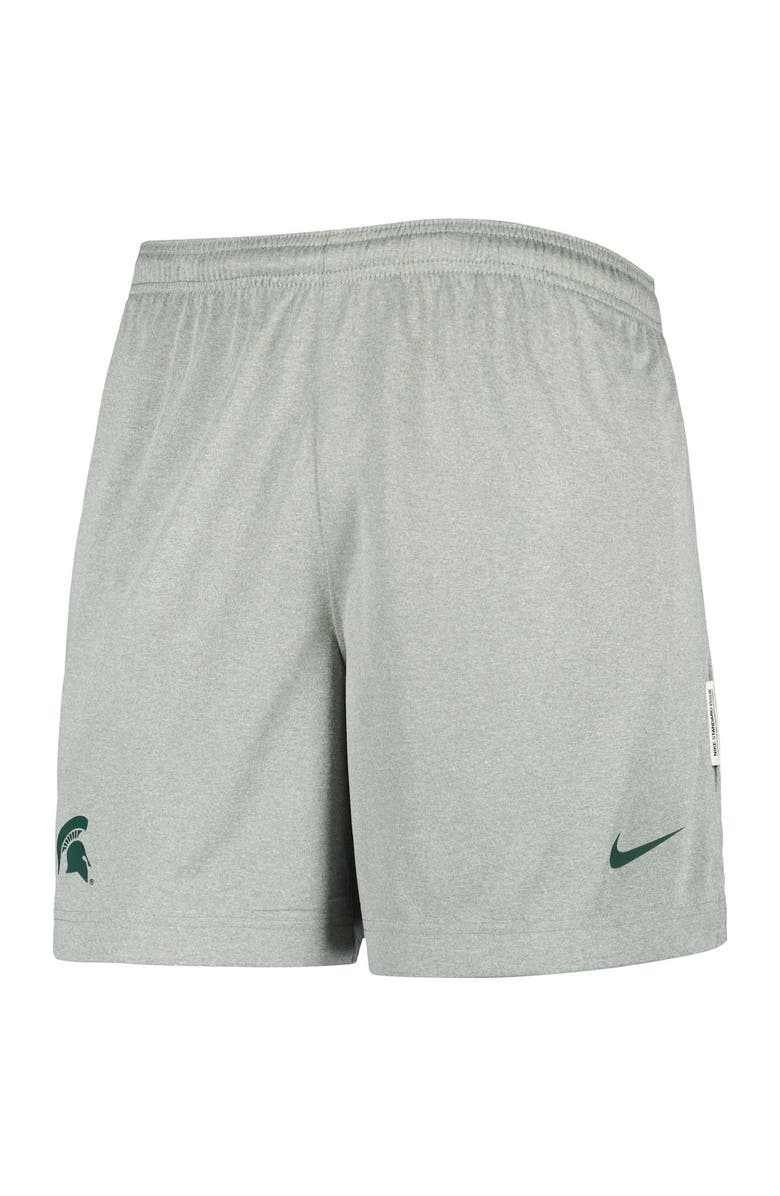 Nike Men's Nike Green/Gray Michigan State Spartans Reversible Performance Shorts, Alternate, color, 