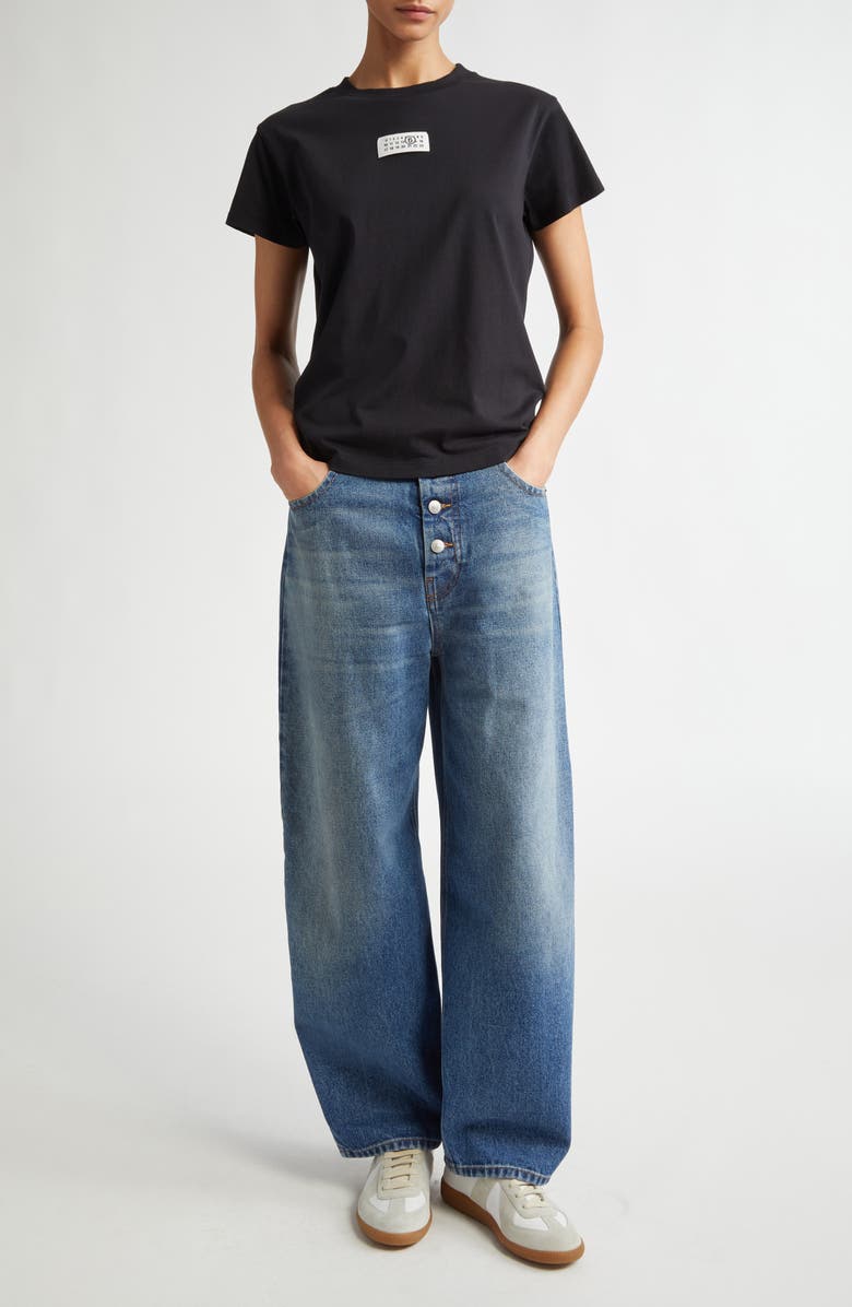 MM6 Maison Margiela Numeric Logo Patch T-Shirt, Alternate, color, 